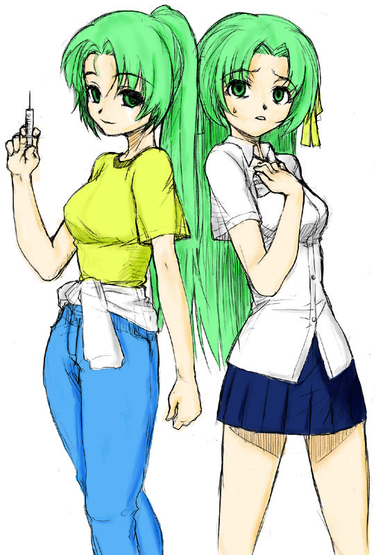 Shion and Mion by boogie kun