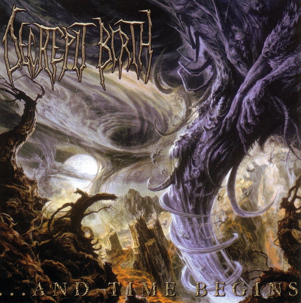 Decrepit Birth and Time beginns Front